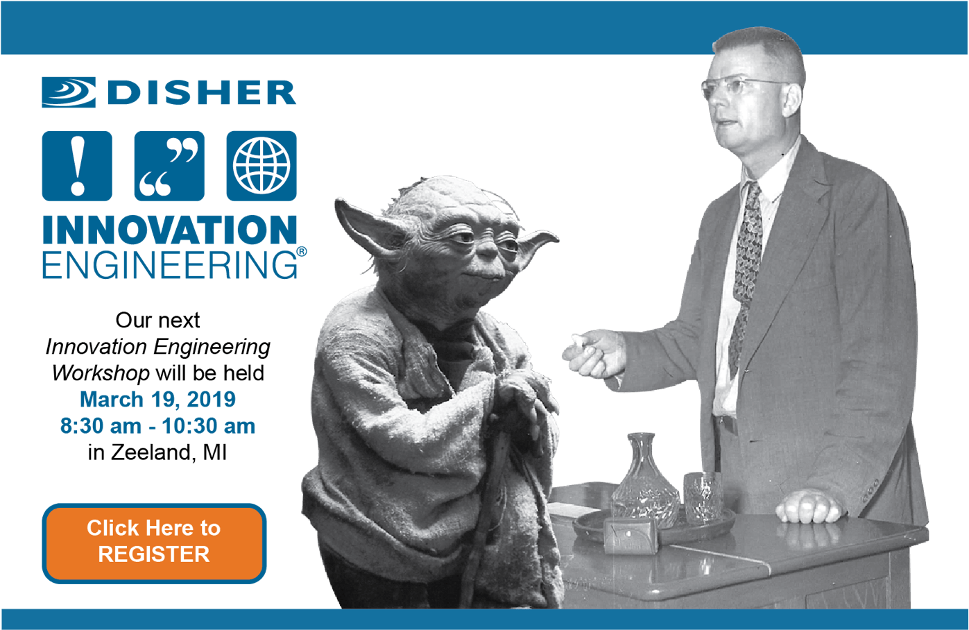 Yoda Innovation Workshop Advert