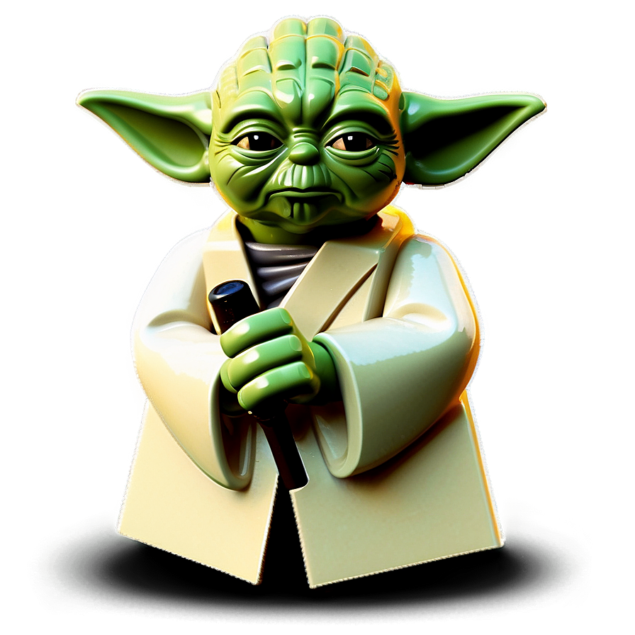 Yoda Lego Miniature Png Fdc40