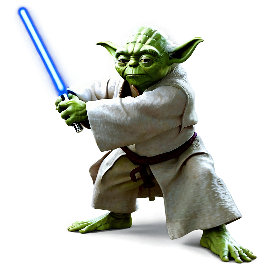 Yoda Powerful Stance Png 38