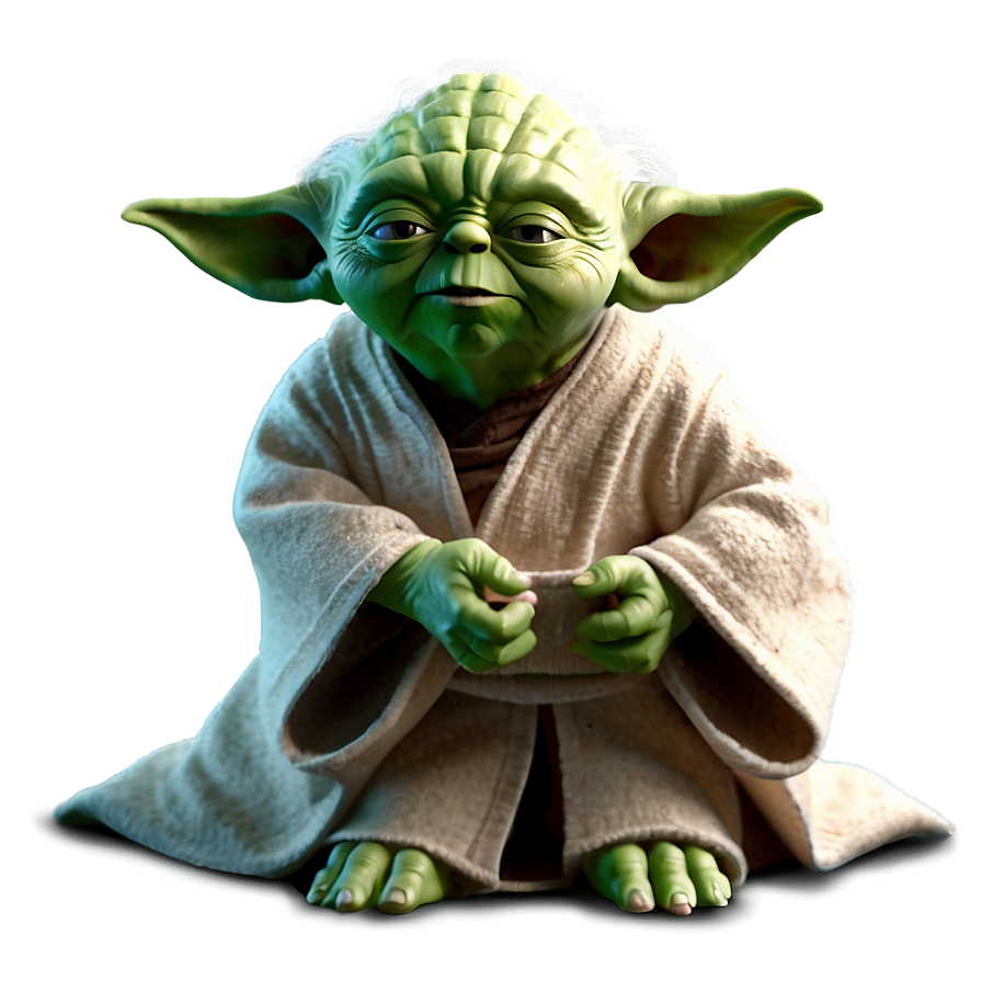 Yoda Teaching Luke Png Qai