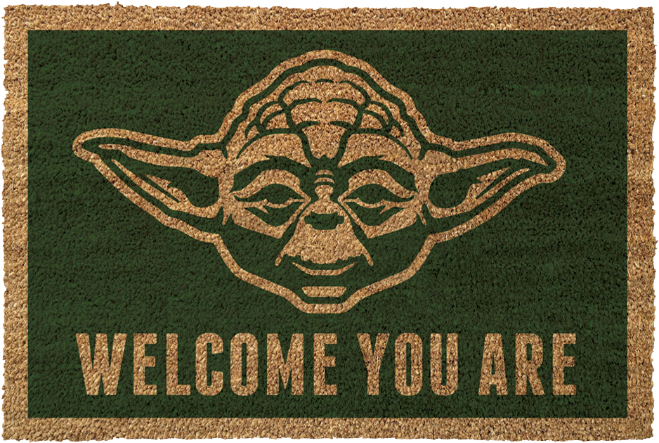 Yoda Doormat, HD Png Download PNG with transparent background