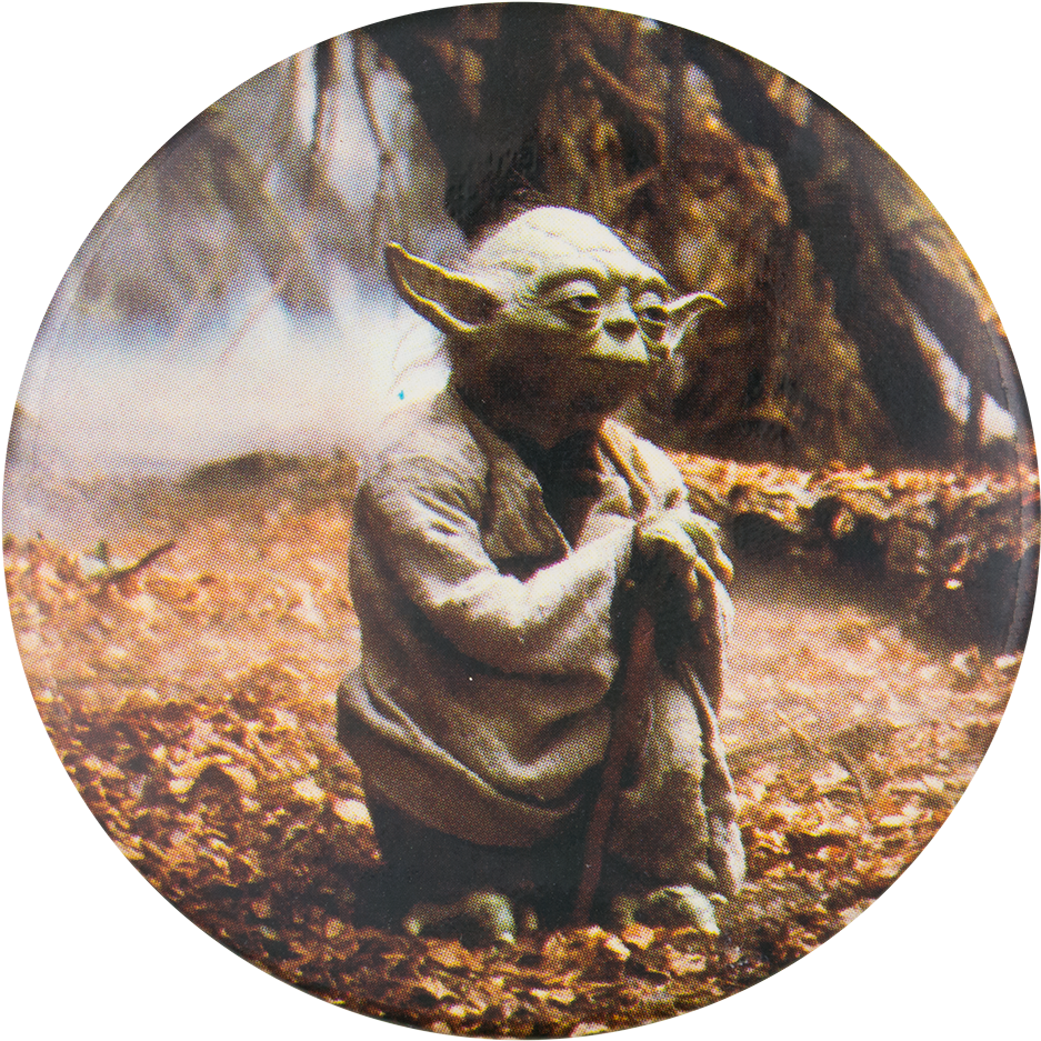 Yoda Star Wars Entertainment Button Museum - Yoda Quotes Dark Side Looks Back, HD Png Download PNG with transparent background