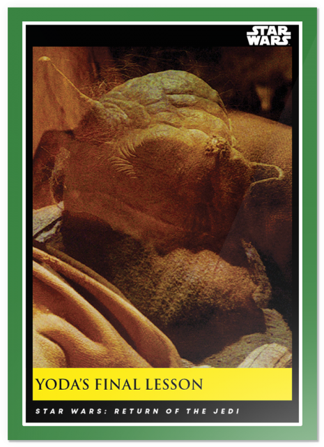 Yodas Final Lesson Returnofthe Jedi