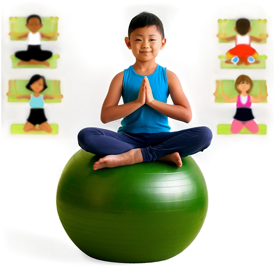 Yoga Ball For Kids Png Wrp49