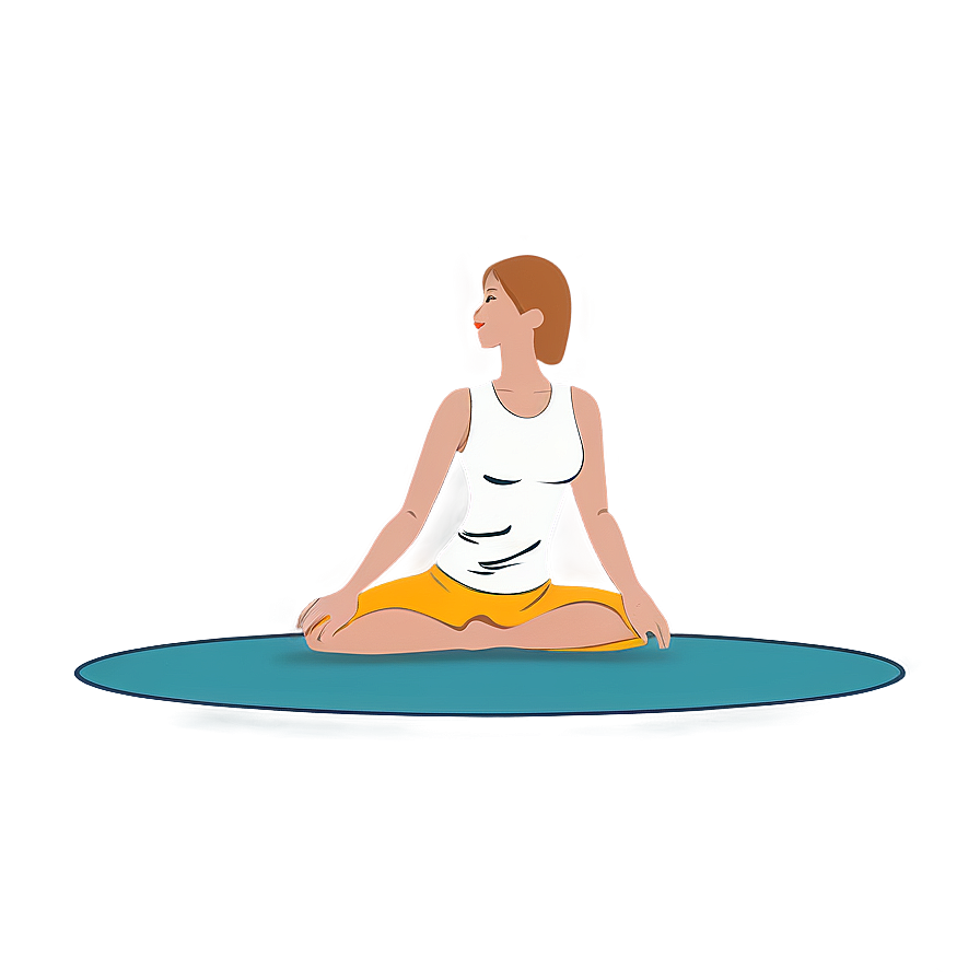 Yoga Doodle Png 05212024