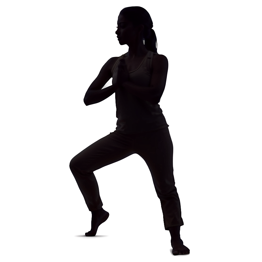 Yoga Person Silhouette Png 11