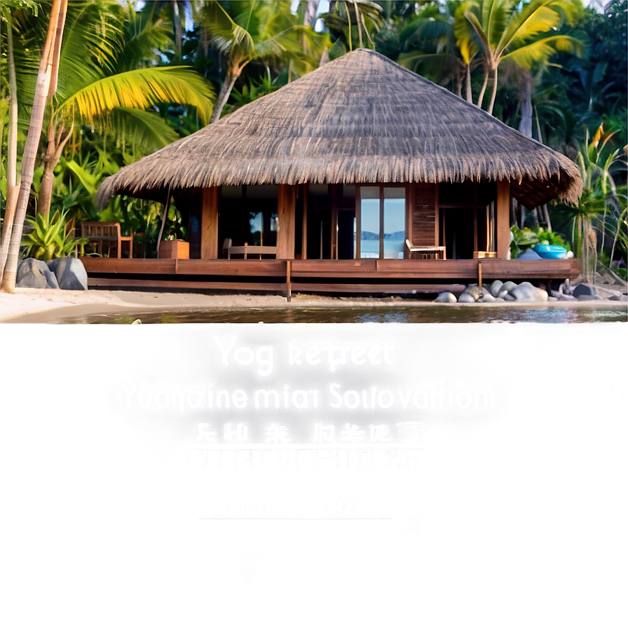 Yoga Retreat Vacation Png Pmt64