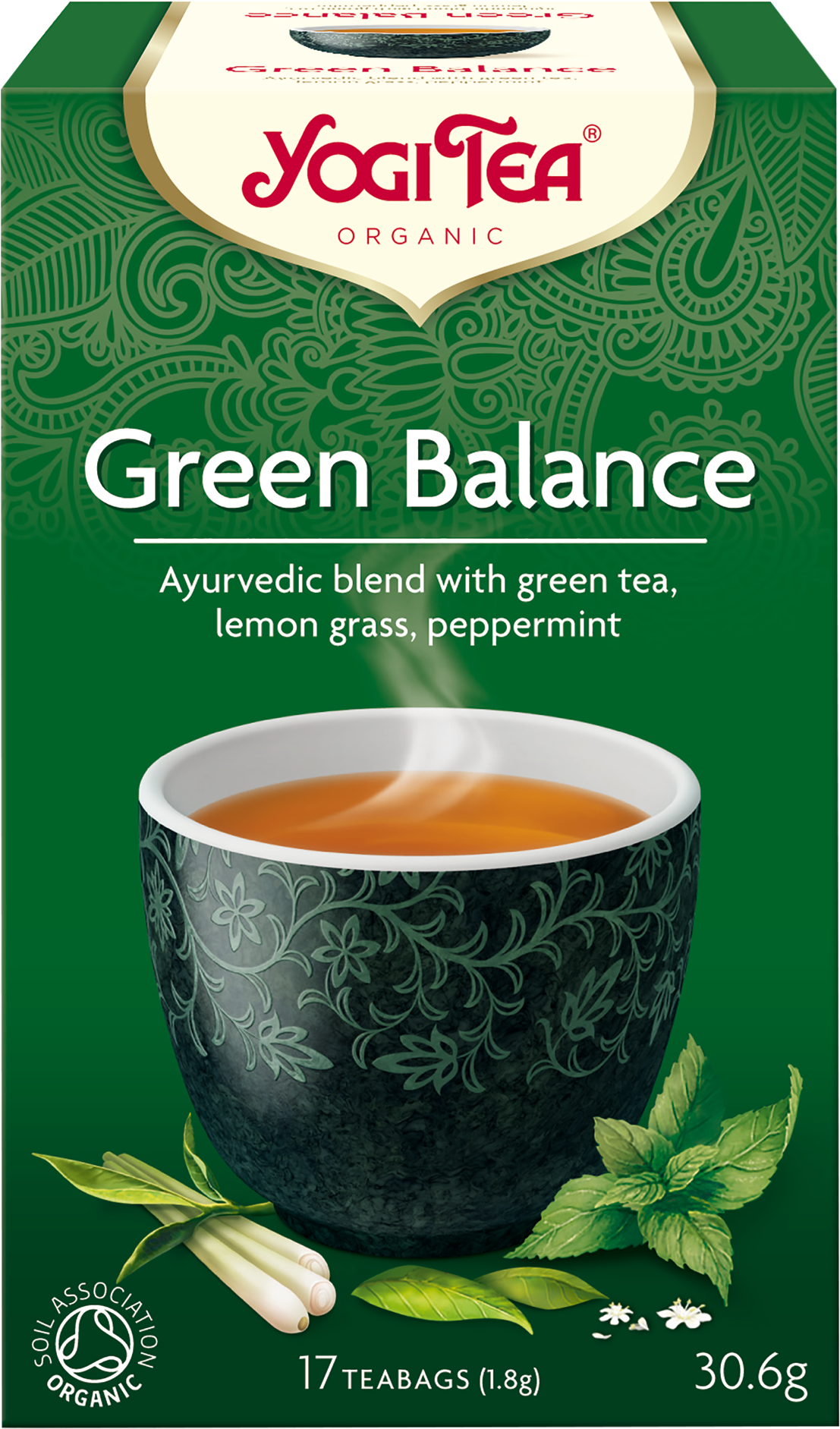 Yogi Green Balance Tea Package