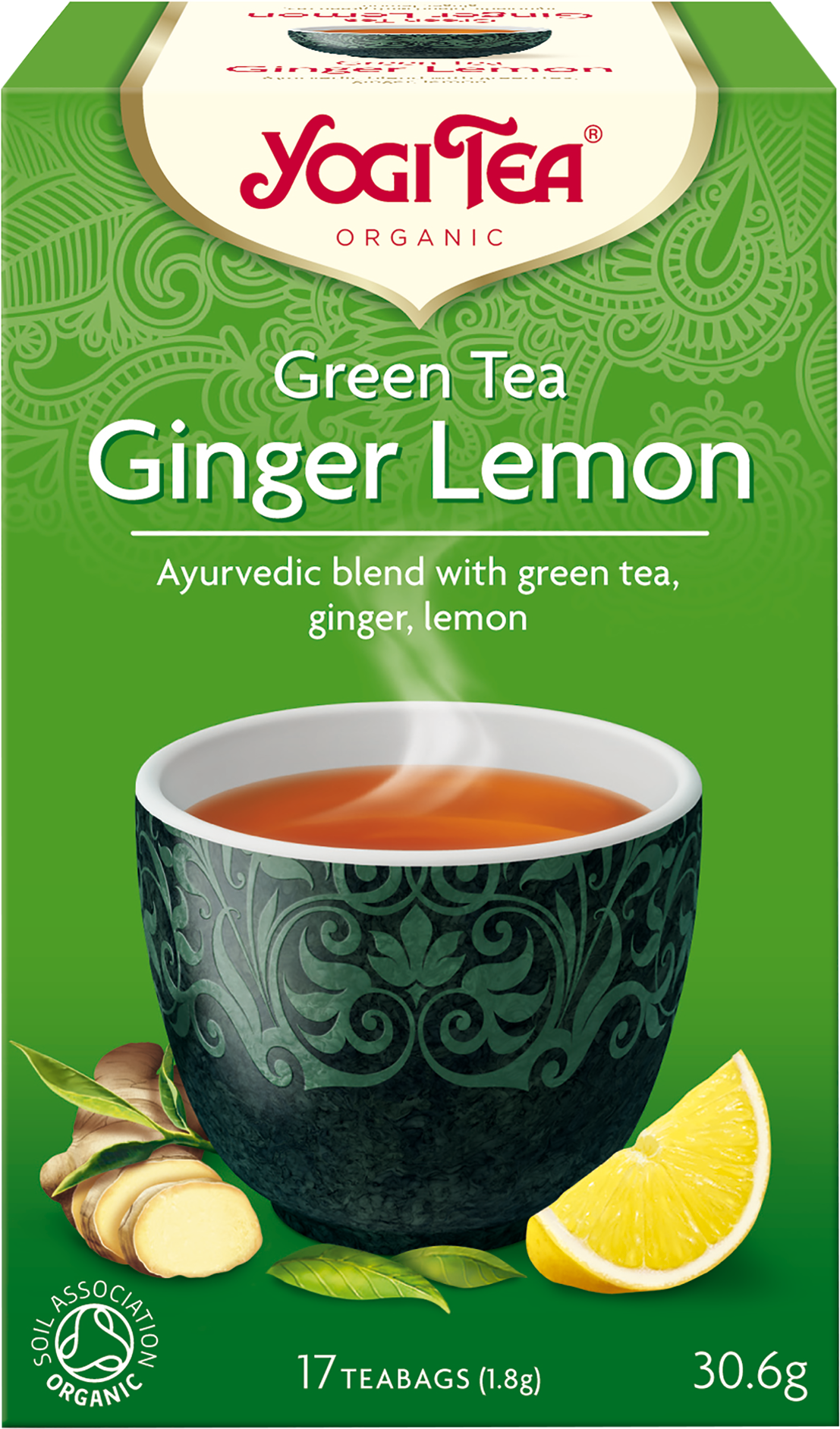 Yogi Tea Green Ginger Lemon Box