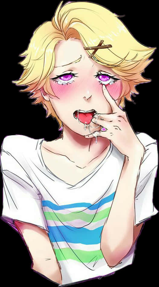 Yoosung Ahegao, HD Png Download PNG with transparent background