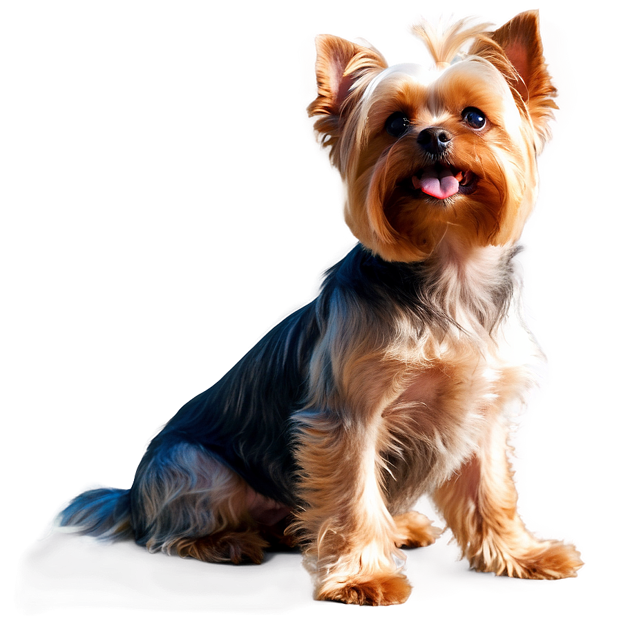 Yorkie In Sunlight Png Klw17