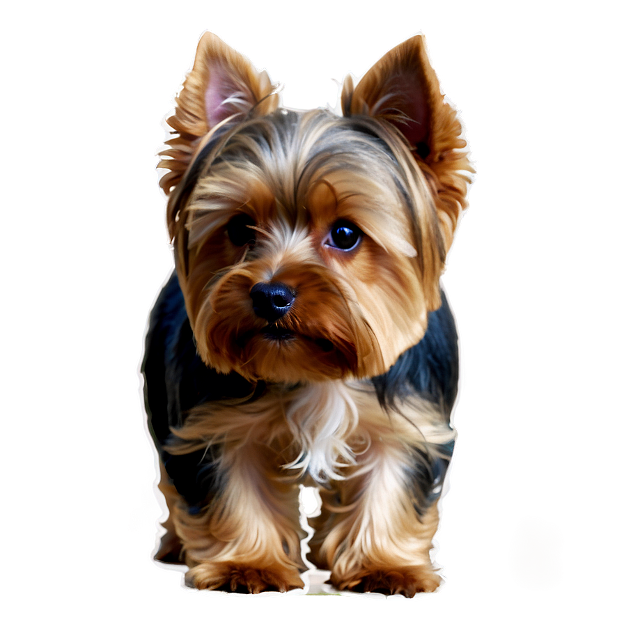 Yorkie On Walk Png 06242024