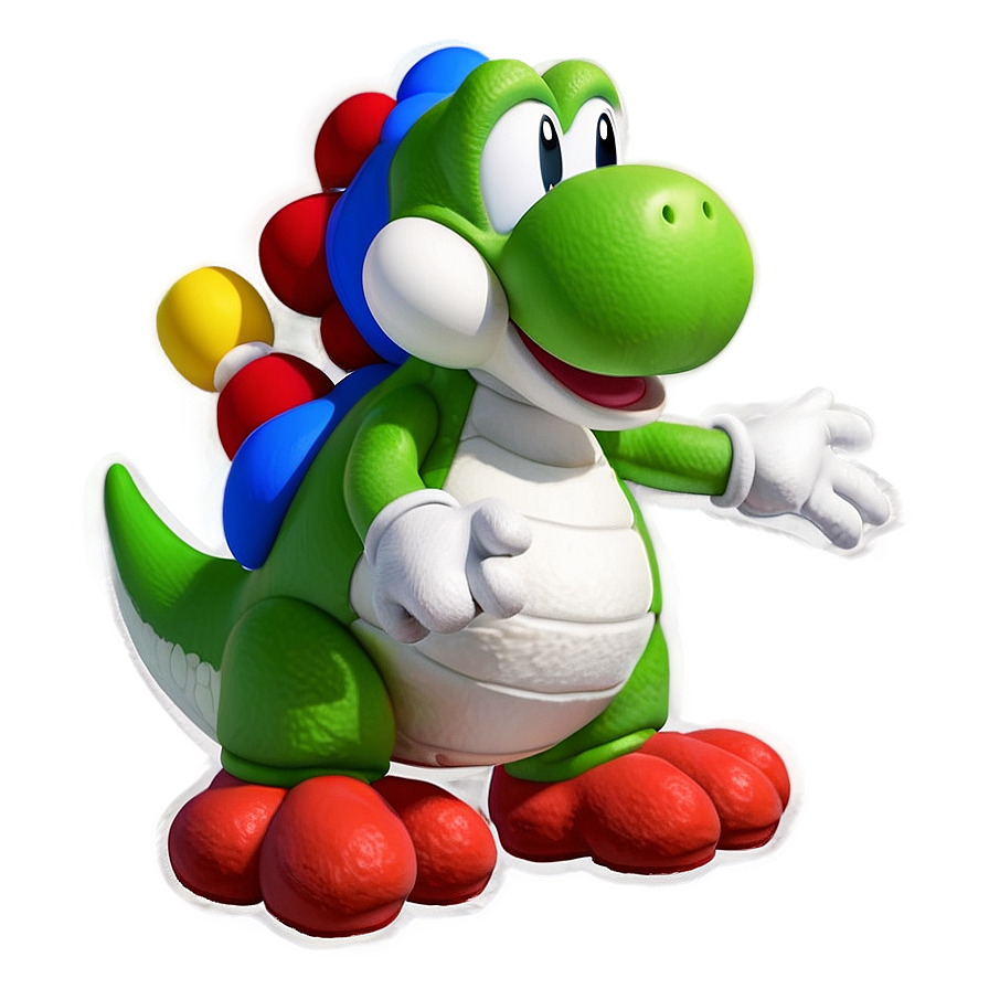 Yoshi Character Art Png 63