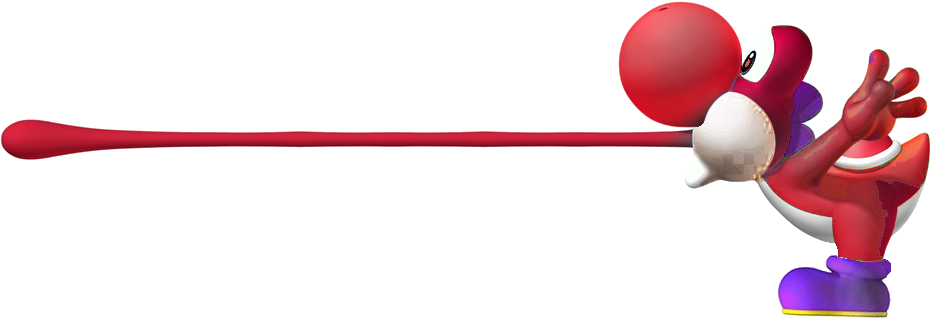 Nintendo Fanon Wiki - Yoshi Tongue Out Png, Transparent Png PNG with transparent background