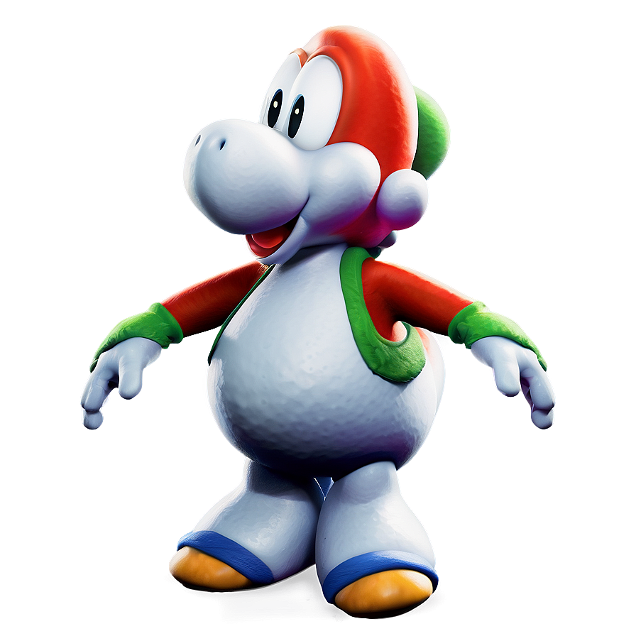 Yoshi's Power-up Pose Png 05232024