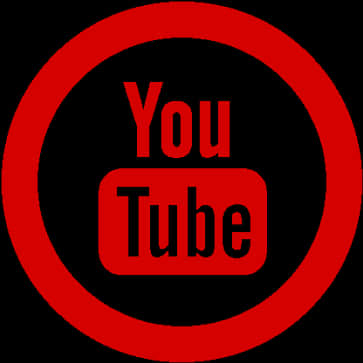 You Tube Classic Logo PNG with transparent background