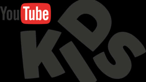 You Tube Kids Logo Dark Background PNG with transparent background