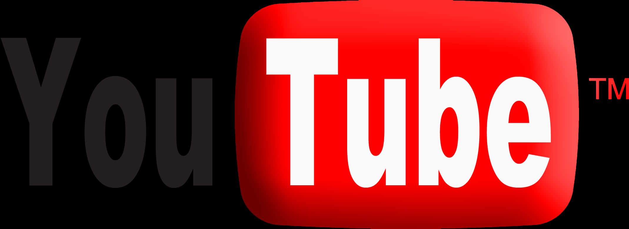 You Tube Logo Black Background