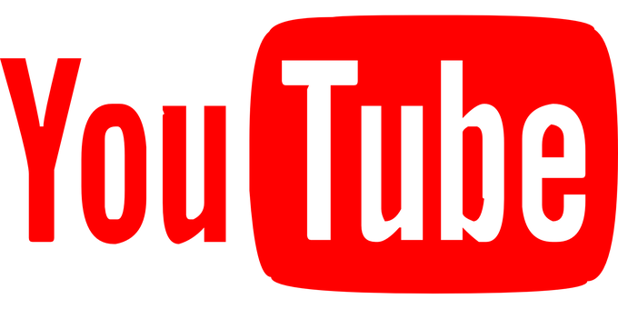 You Tube Logo Red Background PNG with transparent background
