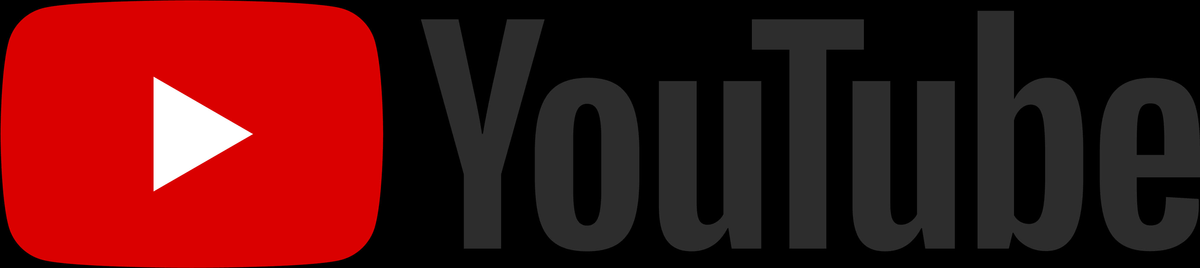 You Tube Logo Red Play Button