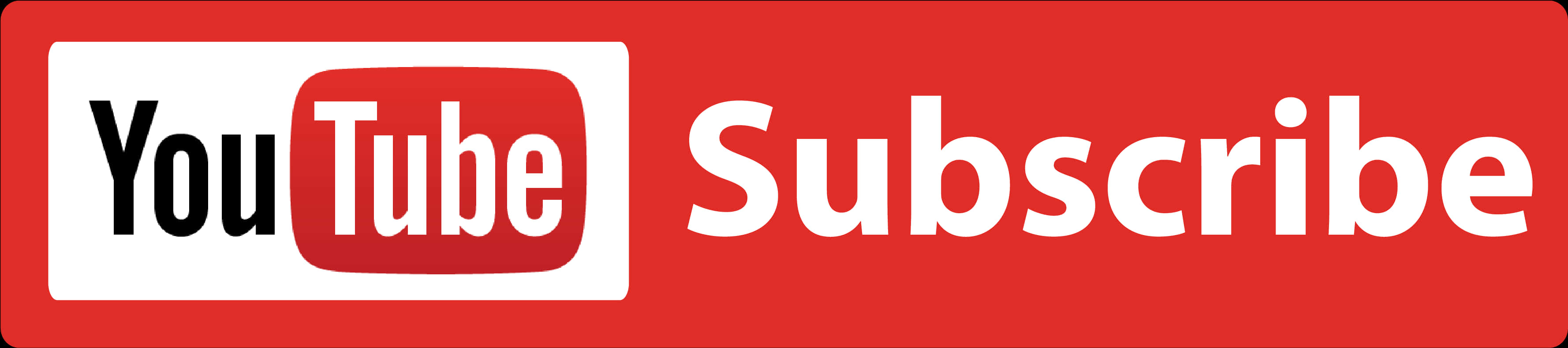 You Tube Subscribe Button Banner