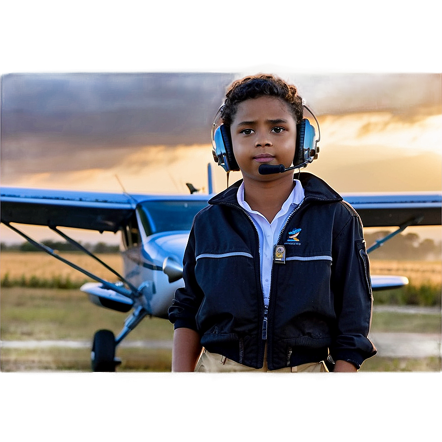Young Aspiring Pilot PNG 20 PNG with transparent background