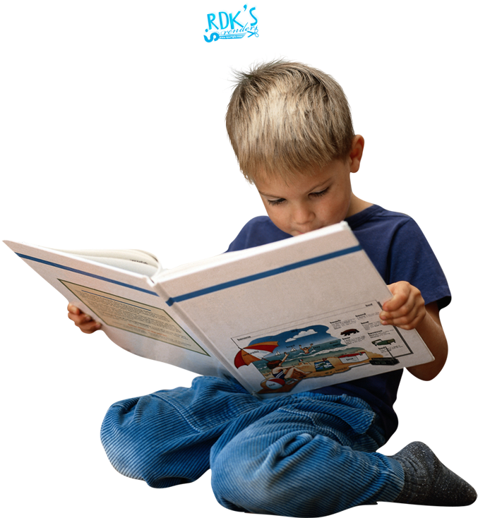 Boy Reading Book Png, Transparent Png PNG with transparent background