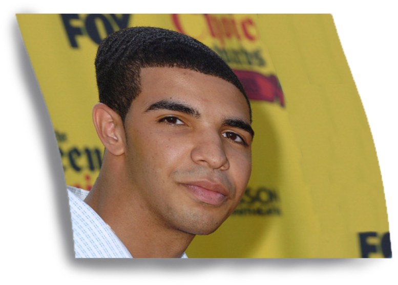 Young Celebrity Portrait PNG with transparent background