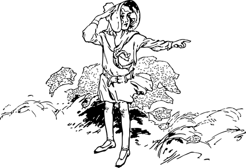 Young Child Smiling In Darkness.jpg PNG with transparent background