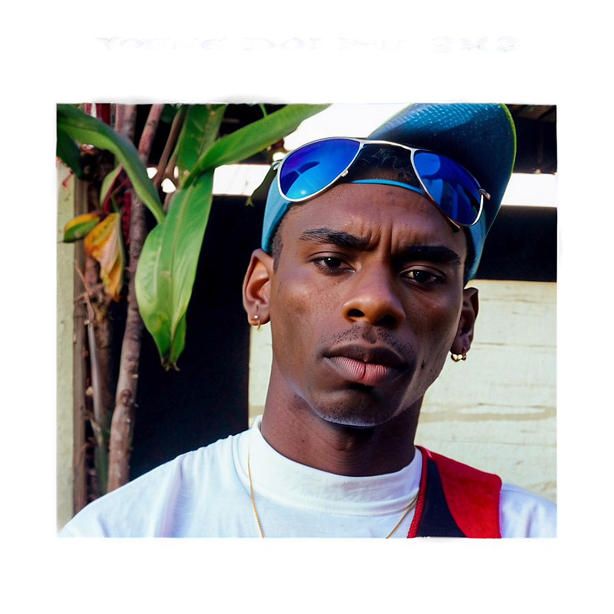 Young Dolph Album Cover Tribute PNG hlx PNG with transparent background