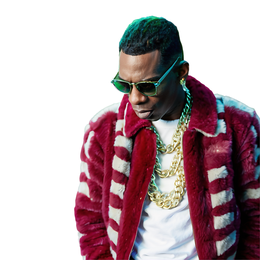 Young Dolph in Concert PNG 06122024 PNG with transparent background
