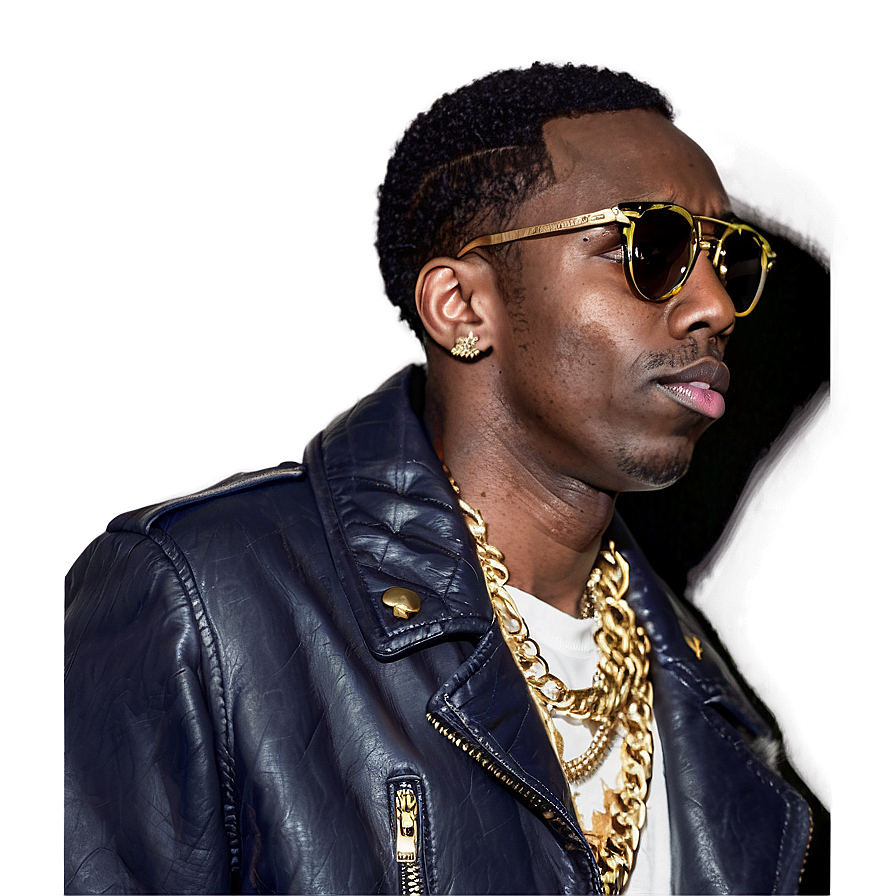 Young Dolph Rapper PNG oow PNG with transparent background