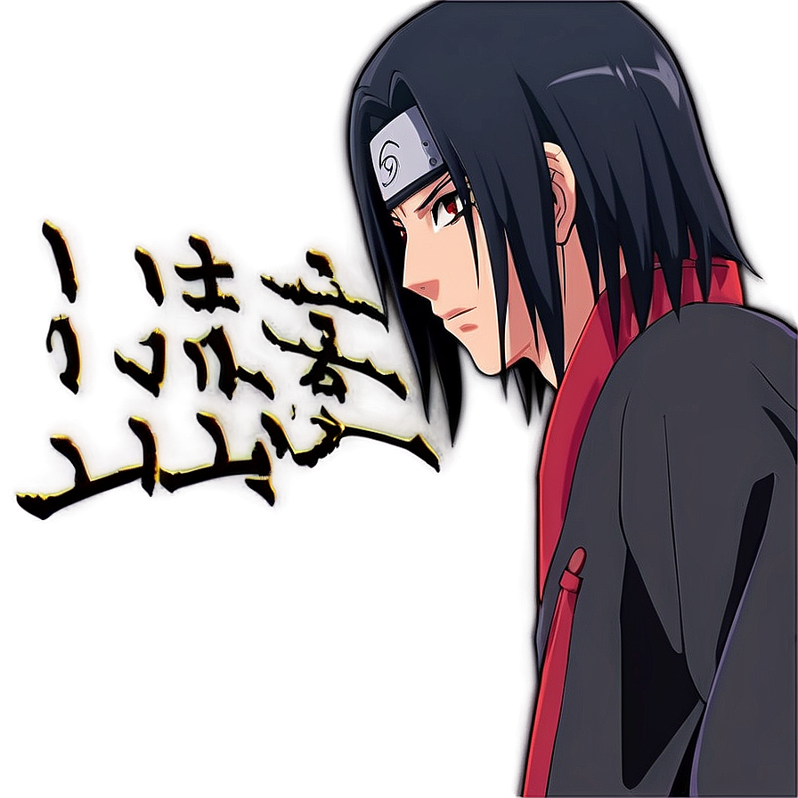 Young Itachi Uchiha PNG eme93 PNG with transparent background