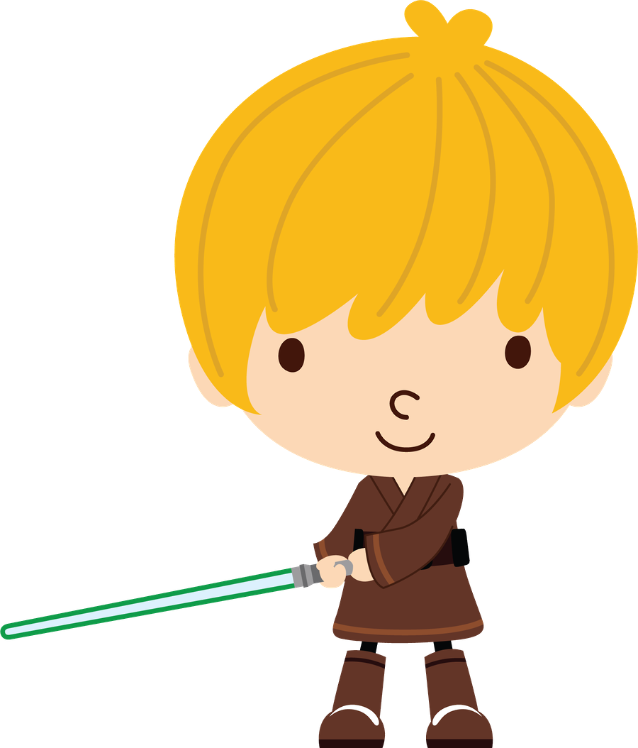 Young Jedi Cartoon Character