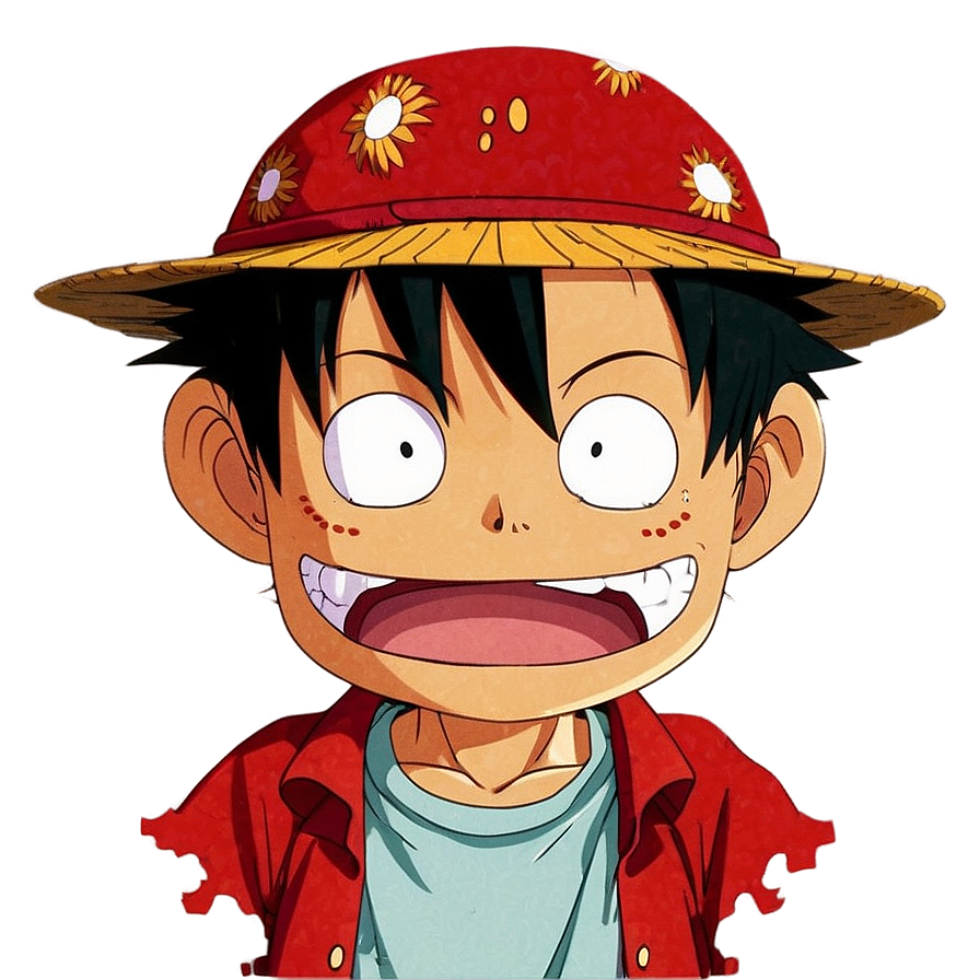 Young Monkey D Luffy Png Jee55