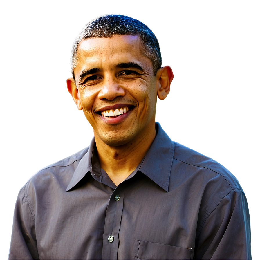Young Obama PNG aco PNG image with a transparent background, free high-resolution download