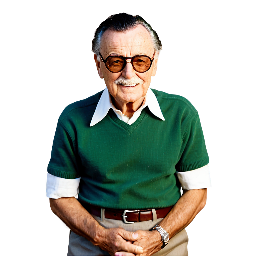 Young Stan Lee Vintage Png 06242024