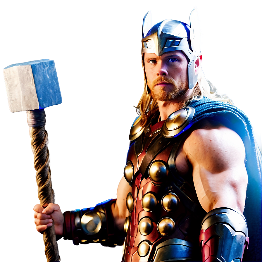 Young Thor Comic Art PNG 85 PNG with transparent background