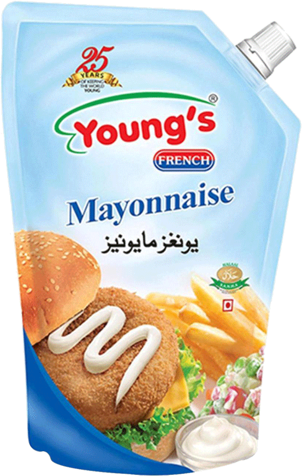 Youngs French Mayonnaise Smart Pouch 500 Ml - Mayonnaise In Pakistan, HD Png Download PNG with transparent background