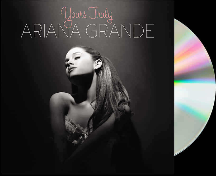 Ariana Grande Cd Yours Truly, HD Png Download PNG with transparent background