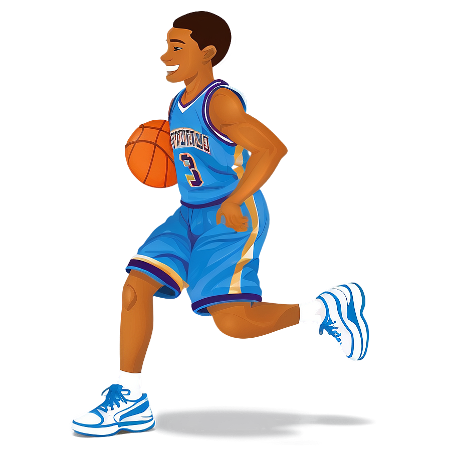 Youth Basketball Cartoon Png 06212024