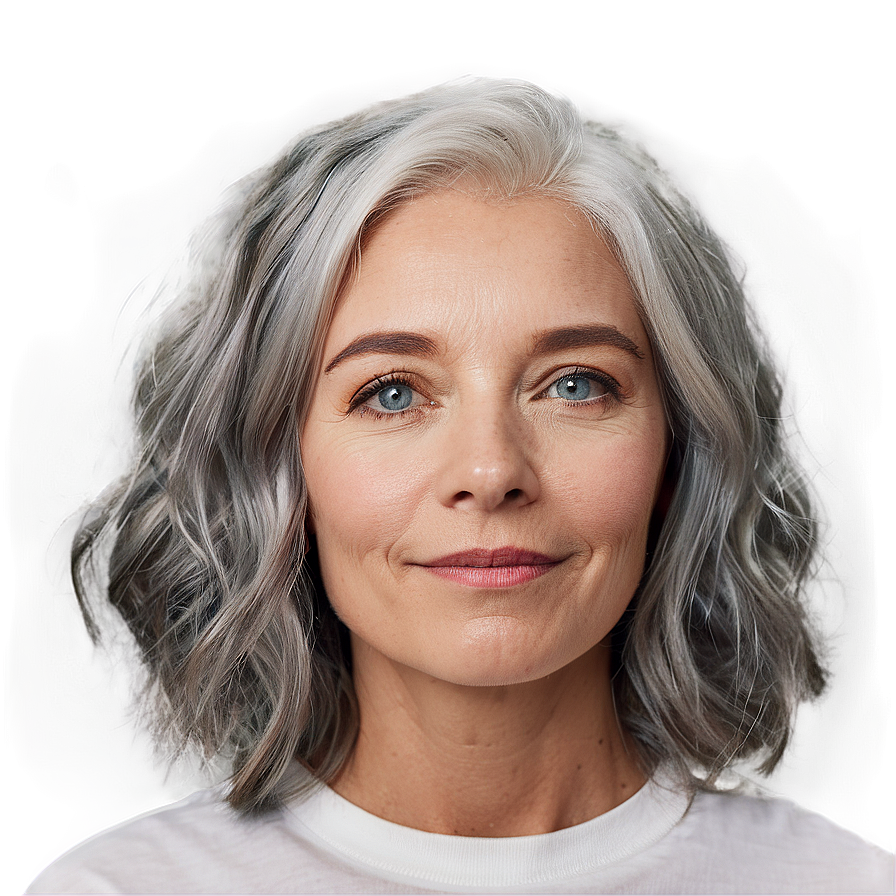 Youthful Grey Hair Png Xqe74