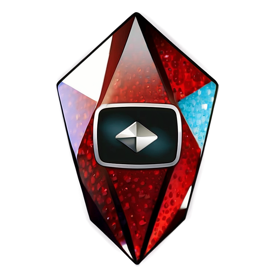 Youtube Diamond Play Button PNG iow PNG with transparent background