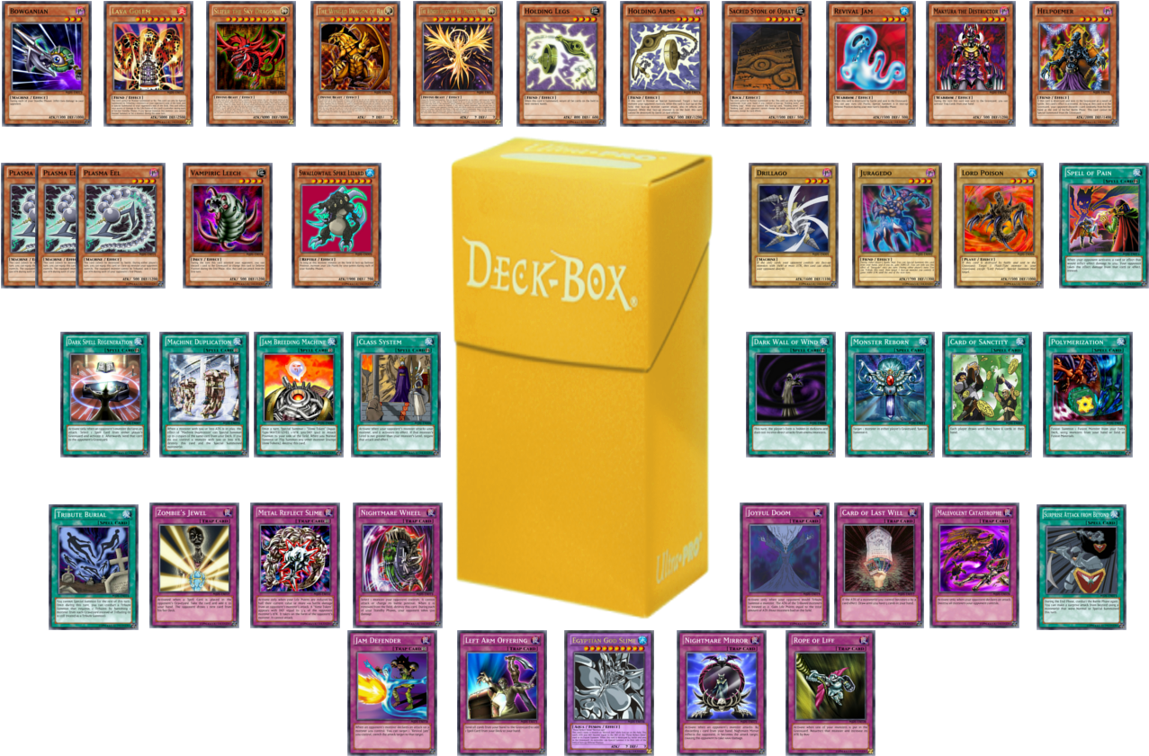 Yu Gi Oh Deck Collection Yellow Box