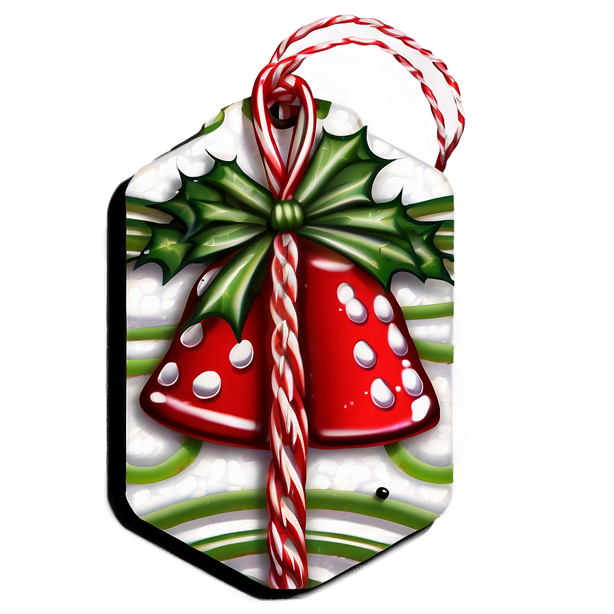 Yuletide Cheer Gift Tag Png 7