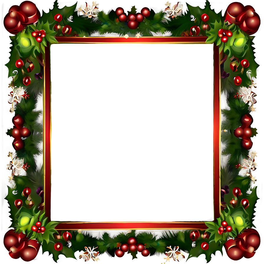 Yuletide Frame Png 05252024