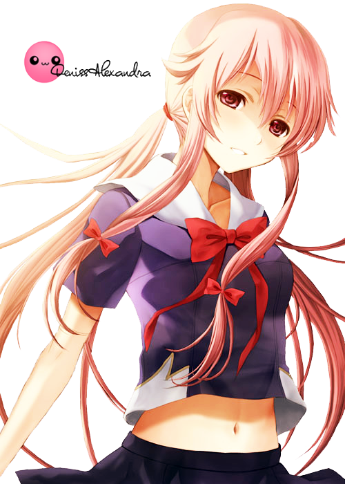 Transparent Yuno Gasai Png - Fan Art Gasai Yuno, Png Download PNG with transparent background