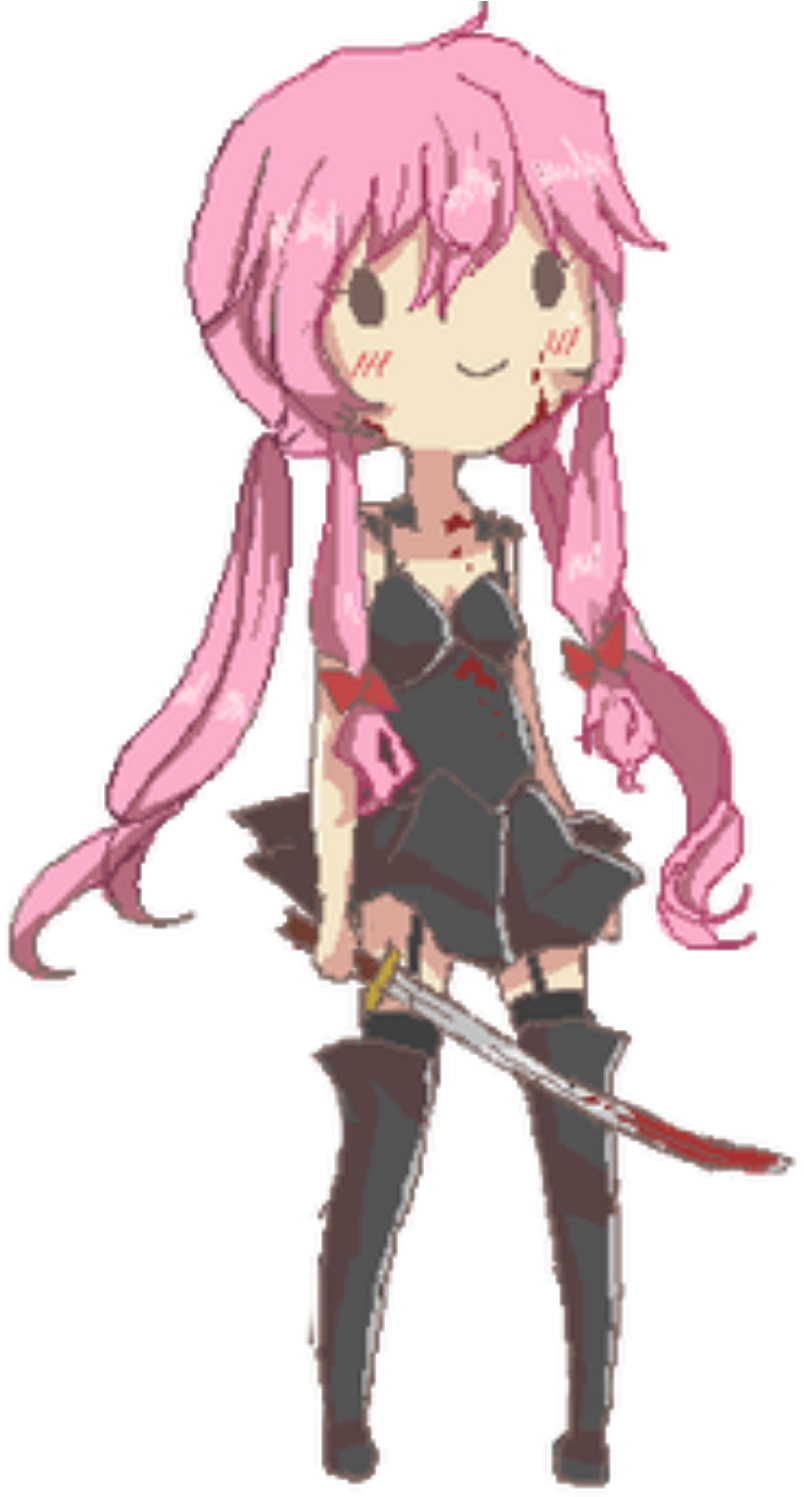 #yuno #yunogasai #gasai #gasaiyuno #gasai Yuno #marainikki, HD Png Download PNG with transparent background
