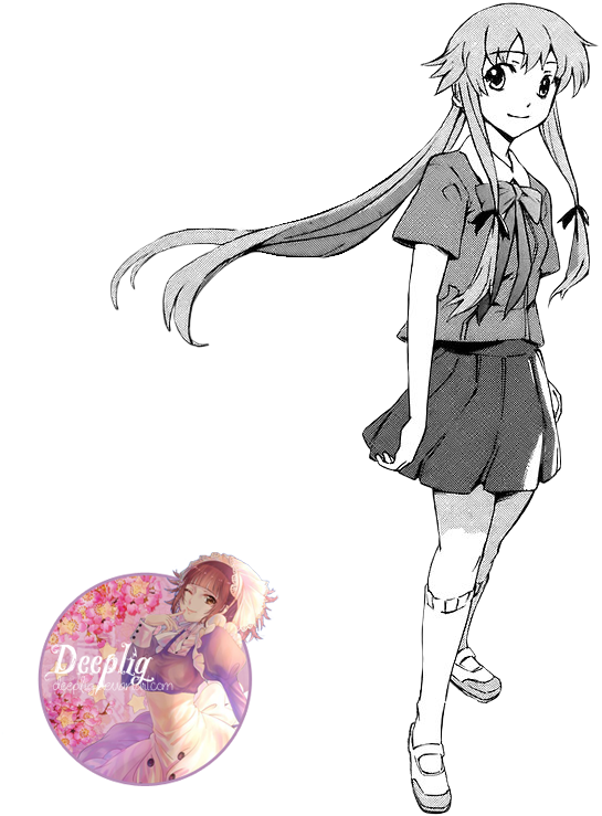 Yuno Gasai 1png - Yuno Gasai Manga Transparent, Png Download PNG with transparent background