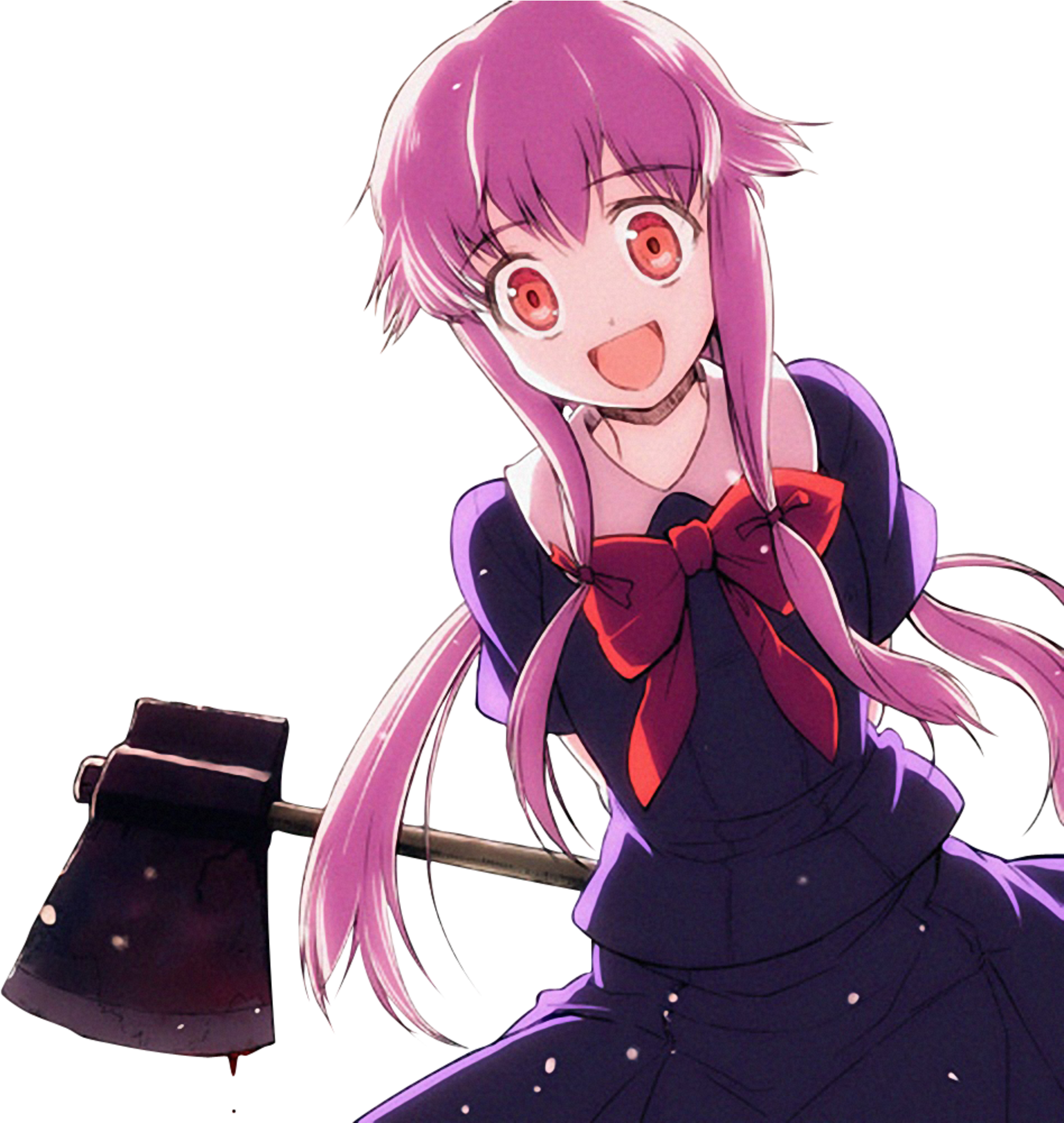 Yuno Gasai Png, Transparent Png PNG with transparent background